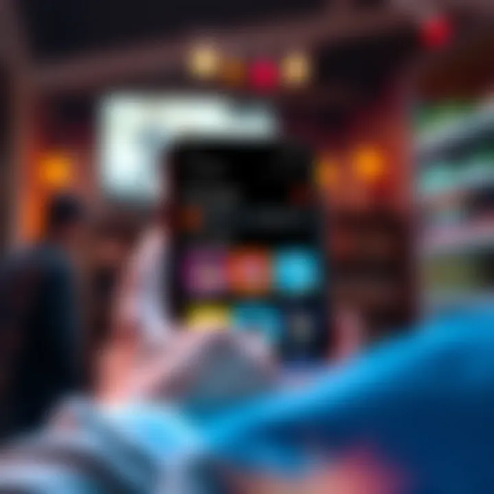 A smartphone displaying the PromptKit app interface with colorful prompt collections and AI models comparison