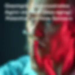 A person holding a vial of Ozempic with a thoughtful expression, symbolizing its potential anti-aging benefits.
