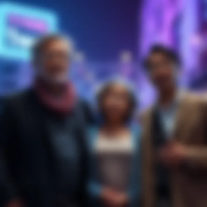 Parents of the OpenAI whistleblower stand together, concerned and serious, discussing their son's death and the ruling against him.