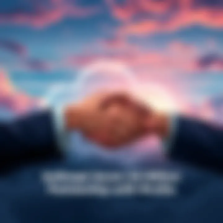 Illustration of Anthropic and Nvidia logos shaking hands in a cloud background to represent their $35 billion deal