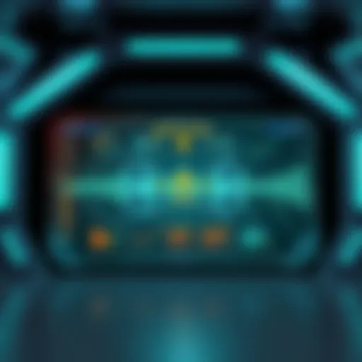 Pentagon AI Analysis A digital screen displaying military war plans with AI algorithms, highlighting concerns about loyalty and effectiveness