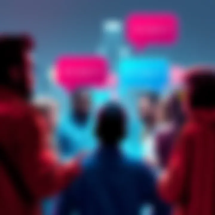 A group of people discussing and expressing their decision to cancel ChatGPT subscriptions due to a donation to Trump's PAC.