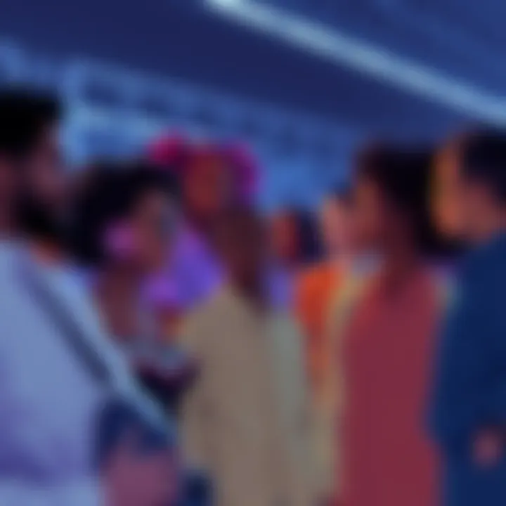 A group of diverse people discussing and choosing Claude instead of ChatGPT, representing a trend shift in preferences.