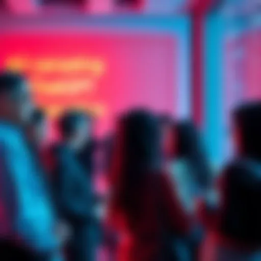 A group of people engaging in a conversation about canceling their ChatGPT subscriptions, with discussion points on AI tools in the background.