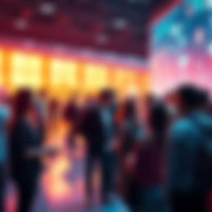 Group of people engaging in conversation about artificial intelligence on a forum