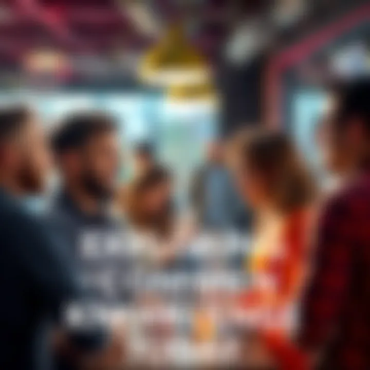 People discussing common knowledge A group of people sharing ideas in a casual setting, illustrating the impact of common knowledge in conversations.