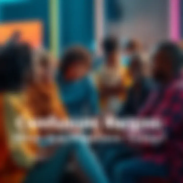 A group of diverse people sitting together, sharing their thoughts and experiences about confusion and uncertainty, with expressions of concern and empathy.