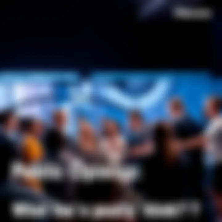 A group of diverse people engaged in a lively discussion about current events, sharing their thoughts and perspectives.