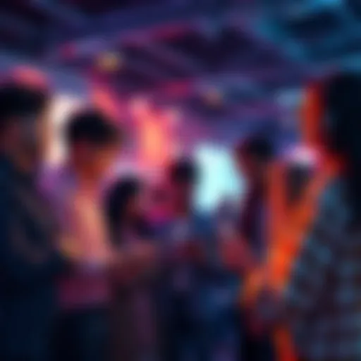 A group of people sharing ideas about POP tutorials and workshops