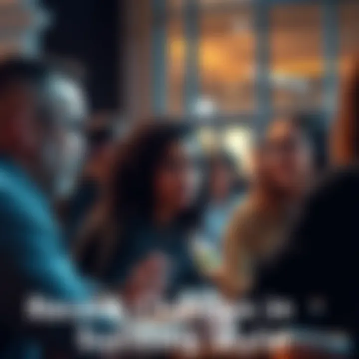 A group of people expressing their frustration about recent writing style changes in a conversation, with facial expressions showing concern and disappointment.