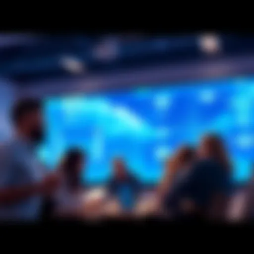 A group of people discussing their first experiences with cloud data science and machine learning projects