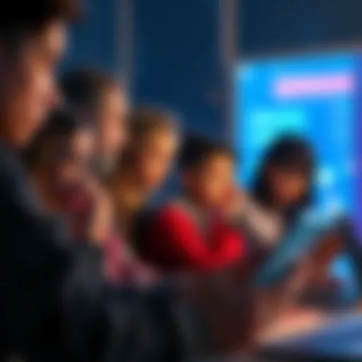 A group of people looking at screens with worried expressions, discussing their decision to delete ChatGPT accounts.