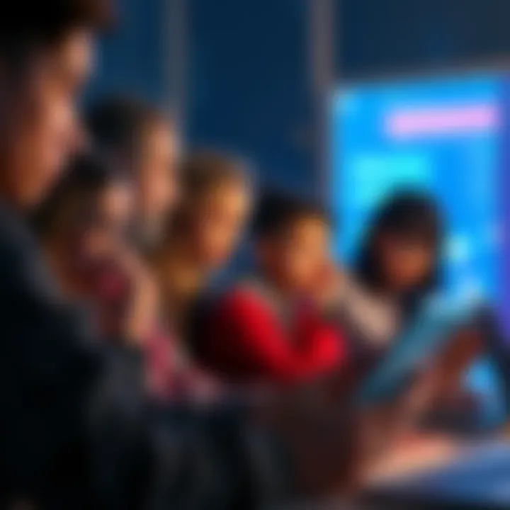 A group of people looking at screens with worried expressions, discussing their decision to delete ChatGPT accounts.