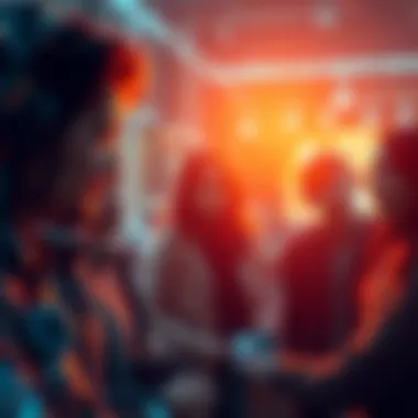 A group of people discussing their concerns about AI's impact on creativity and interaction.