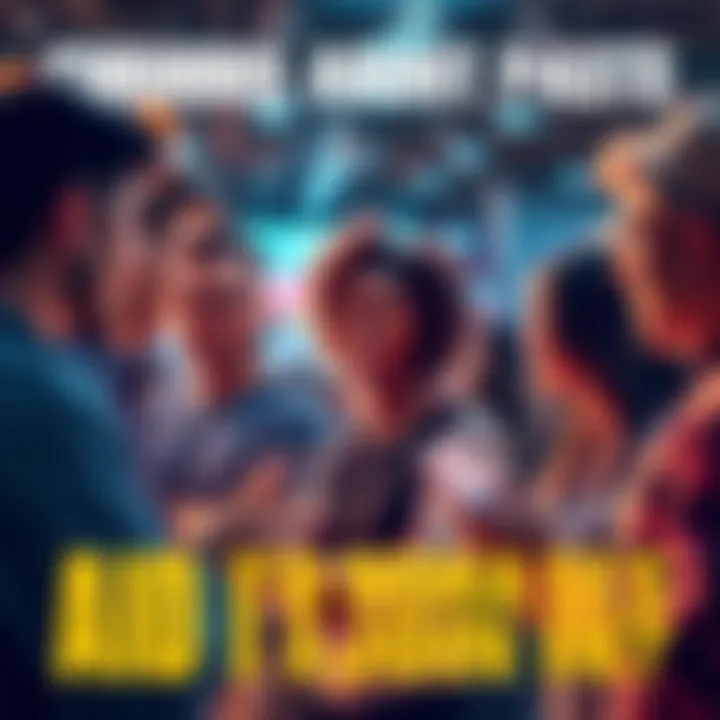 A group of people engaged in conversation about their AE purchases, sharing opinions and experiences.