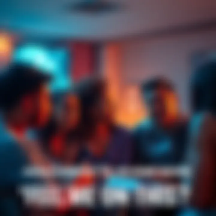A group of friends engaged in a deep conversation, seeking understanding and connection with each other.