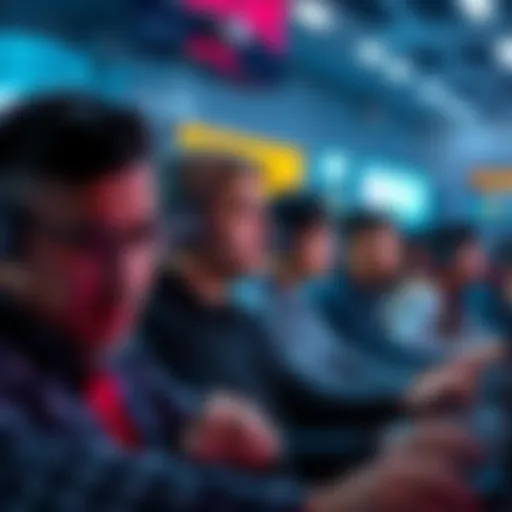 A group of individuals looking at screens while glancing around as if to ensure no one is watching, representing secretive AI use.