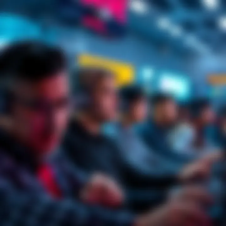 A group of individuals looking at screens while glancing around as if to ensure no one is watching, representing secretive AI use.