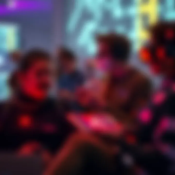 A group of people engaging with various AI models on their devices, showcasing the latest uncensored AI tools in 2025.