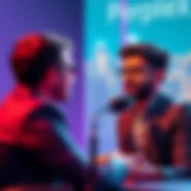 Perplexity CEO Aravind Srinivas speaking about how AI layoffs can encourage entrepreneurship on a podcast