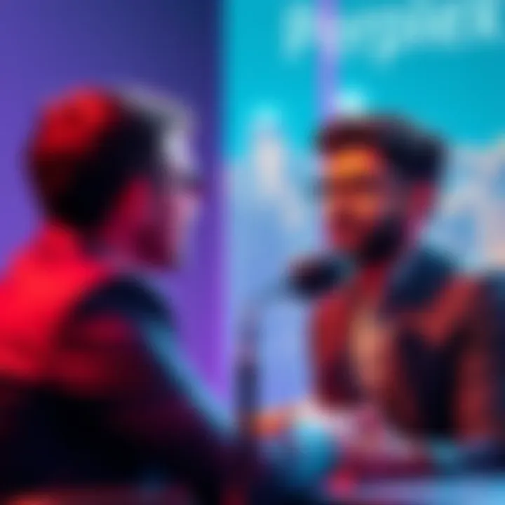 Perplexity CEO Aravind Srinivas speaking about how AI layoffs can encourage entrepreneurship on a podcast