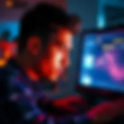 A frustrated person looking at a computer screen displaying a charge for services not used, symbolizing consumer rights issues with Perplexity AI.