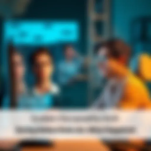 A person sitting at a computer, showing different facial expressions during an online chat, reflecting sudden personality changes, with a chat window open on the screen.