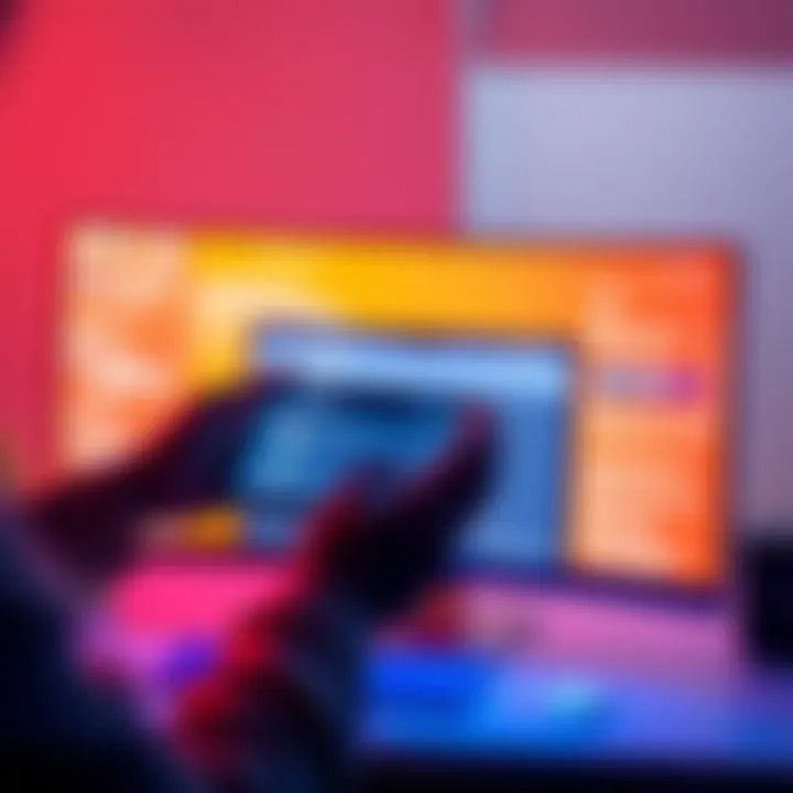 A person showing a computer screen with ChatGPT's interface, guiding it to learn a specific writing style