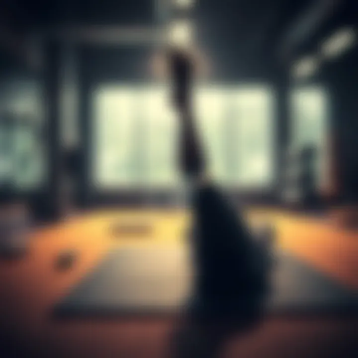 A person doing leg exercises on a gym mat to strengthen legs and improve overall fitness