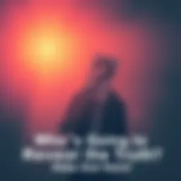 A person standing with a question mark sign, looking curious about revealing the truth.