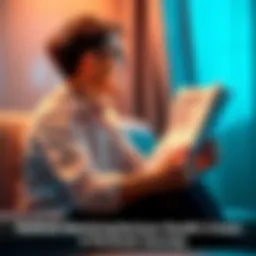 A person sitting quietly, looking thoughtful while holding a medical report, symbolizing the emotional challenges of serious health issues.