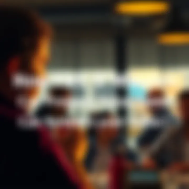 A person engaged in a conversation while watching a timer counting down five minutes