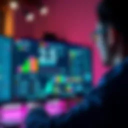 Individual focused on a computer screen displaying the 2.5 Pro Deepthink interface, showcasing critical thinking features