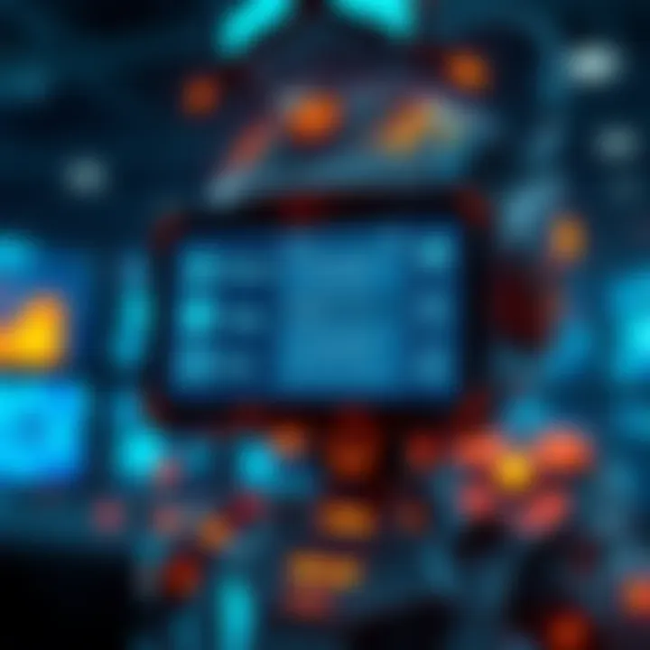 A futuristic personal AI interface showing reminders and tasks on a digital screen, resembling a helpful robot assistant.