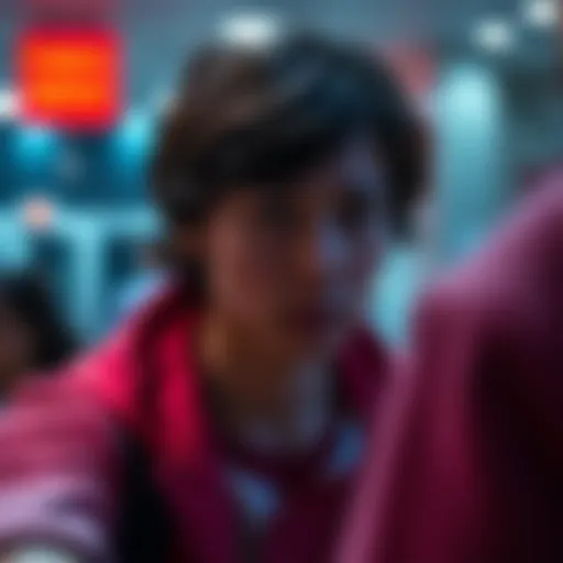 A person looking uncomfortable as someone invades their personal space, illustrating harmful boundary-crossing behaviors.