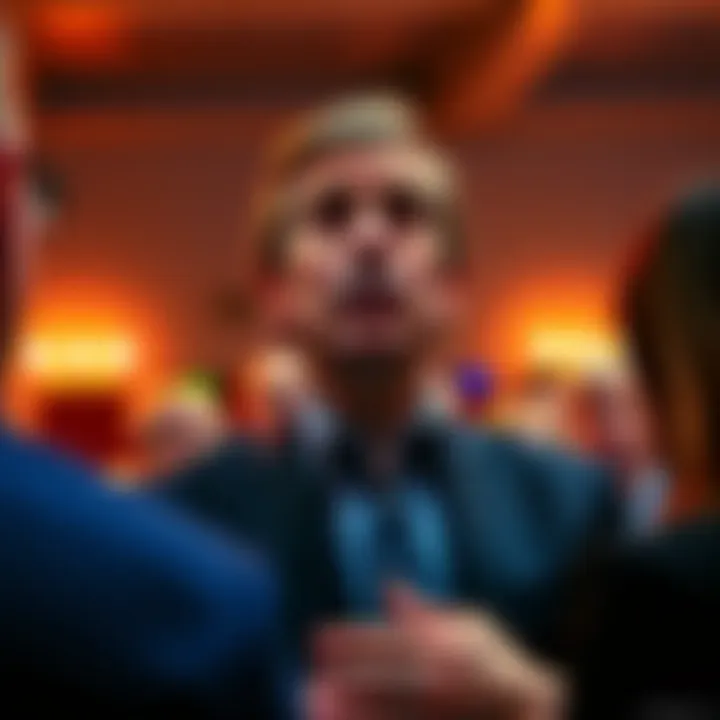 Peter Thiel addresses a group of wealthy individuals about The Giving Pledge