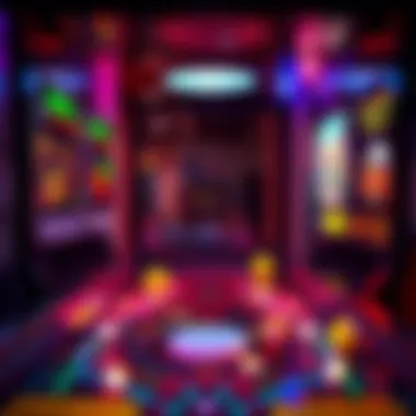 A pinball machine standing empty as balls are removed for unique gameplay