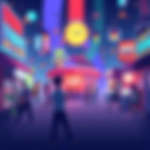 Vibrant pixel art animation created for a YouTube music project, showcasing colorful characters and lively scenes.