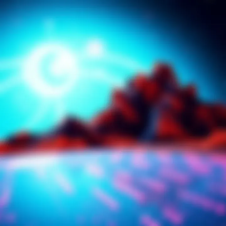 A digital canvas showing various sprites with different pixel densities in Godot, highlighting their appearance at small and large sizes.