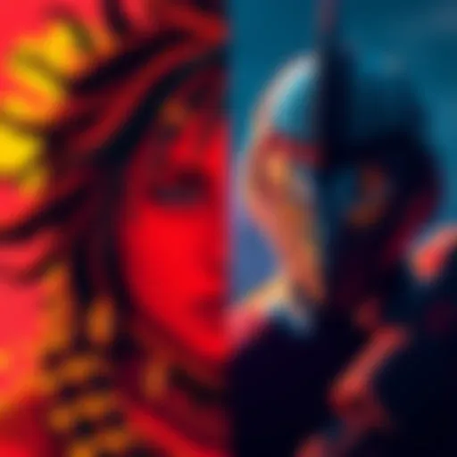 A side-by-side comparison of pixel art and a near-realistic photograph, showcasing the transformation process from pixelated graphics to detailed imagery.