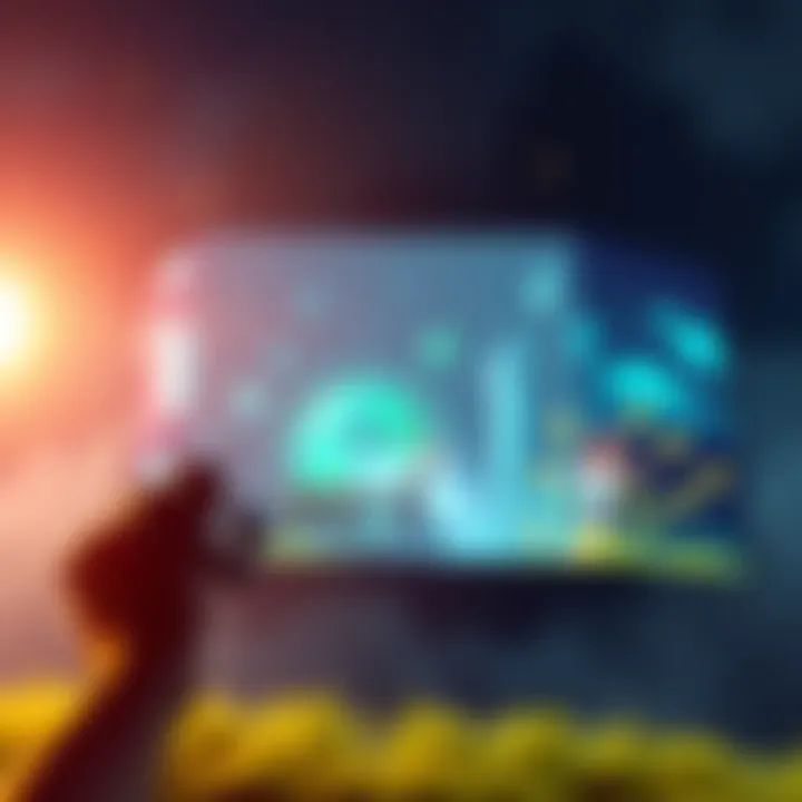 A game scene transitioning using a pixel dissolve shader, moving from gameplay to victory screen.