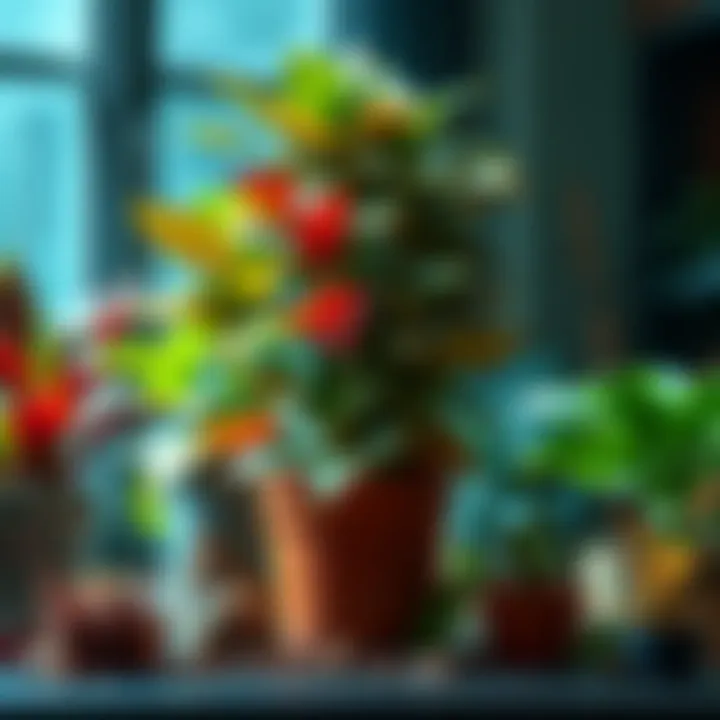 A side-by-side comparison of a plant generator and prompt-based creation method, highlighting their features and uses.