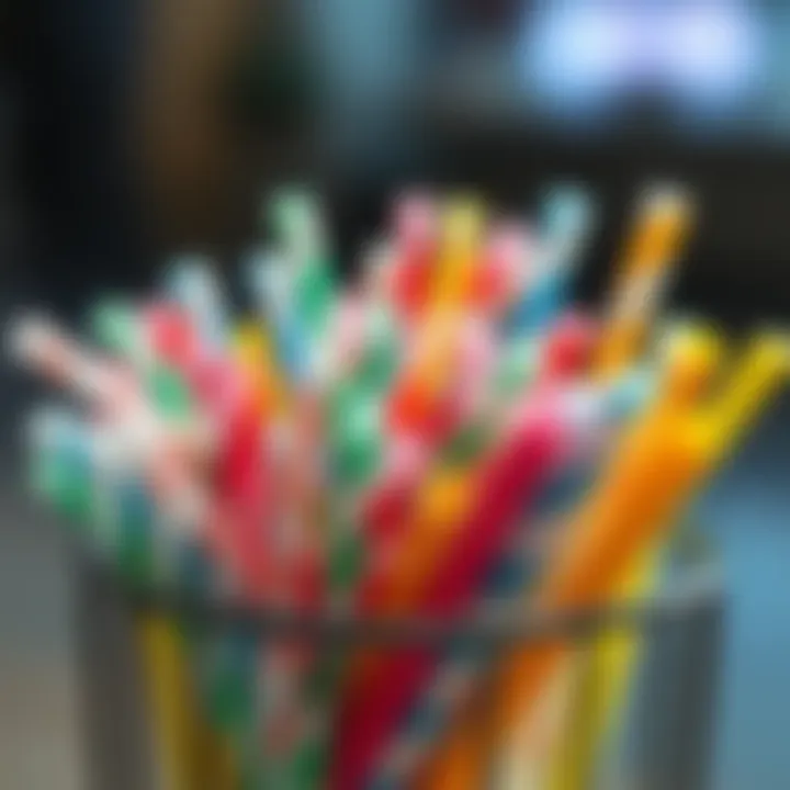 Plastic straws in a trash can A close-up of plastic straws thrown in a trash can, symbolizing criticism of choices rather than inherent characteristics.