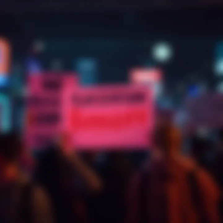 A group of gamers holding signs expressing their views on the PlayStation boycott over Black Ops releases.