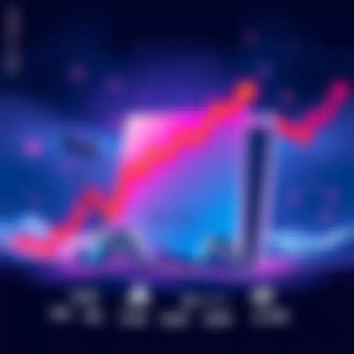 An illustration showing a PlayStation console with prices rising, symbolizing the impact of tariffs and supply chain issues.