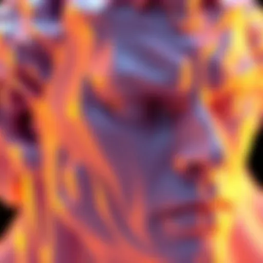 A close-up view of a 3D model displaying polygon artifacts caused by displacement maps in Arnold rendering software