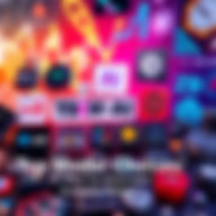 A collage of different AI model logos and graphics representing popular choices like ZIB SDXL Pony Realism V2.2 and WAN2.2, with a vibrant background showcasing tech elements.