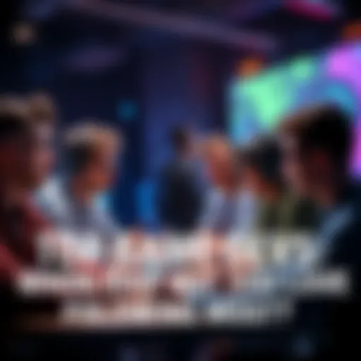 Group of game developers discussing and showcasing their work on the Godot engine