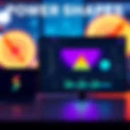 Power Shapes After Effects Tool A screenshot showing Power Shapes script interface in After Effects, enhancing workflow with tools for repetitive tasks.