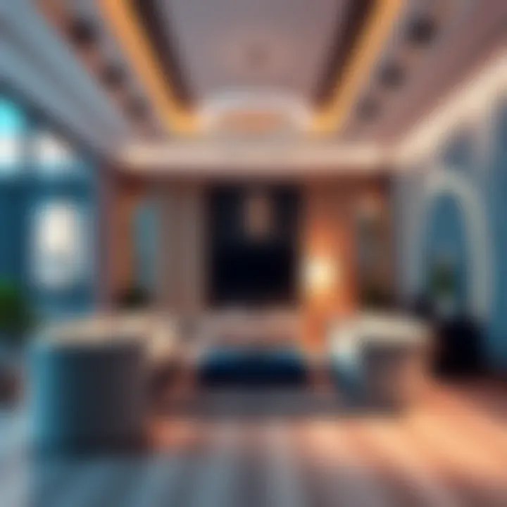 A collection of interior design assets showcasing various realistic renders from asset libraries.